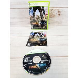 Fracture Microsoft Xbox 360, 2008 CIB Complete w/Manual Tested
